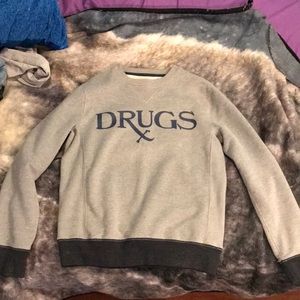 Drugs rx Crewneck sweater